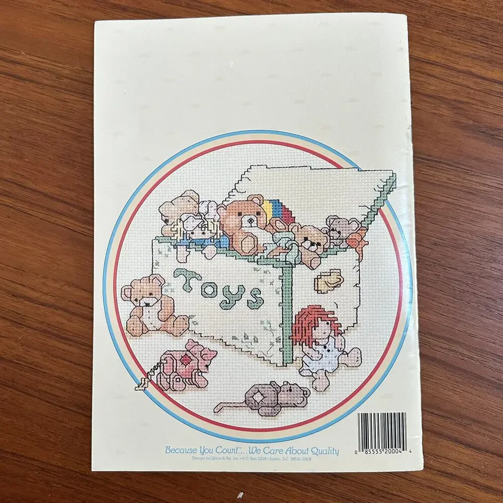 Merry Mouse Book of Toys Cross Stitch Pattern Book 1988